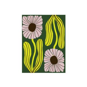 Electric Flower Art Print
